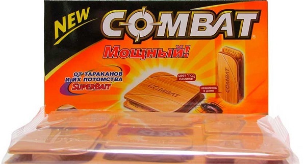 Инсектицидные средства от клопов торговой марки "Комбат"