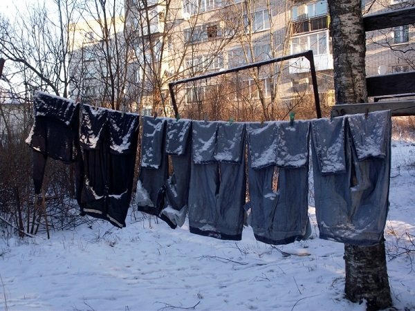 Вынесите вещи и мебель на улицу в мороз: клопы погибнут